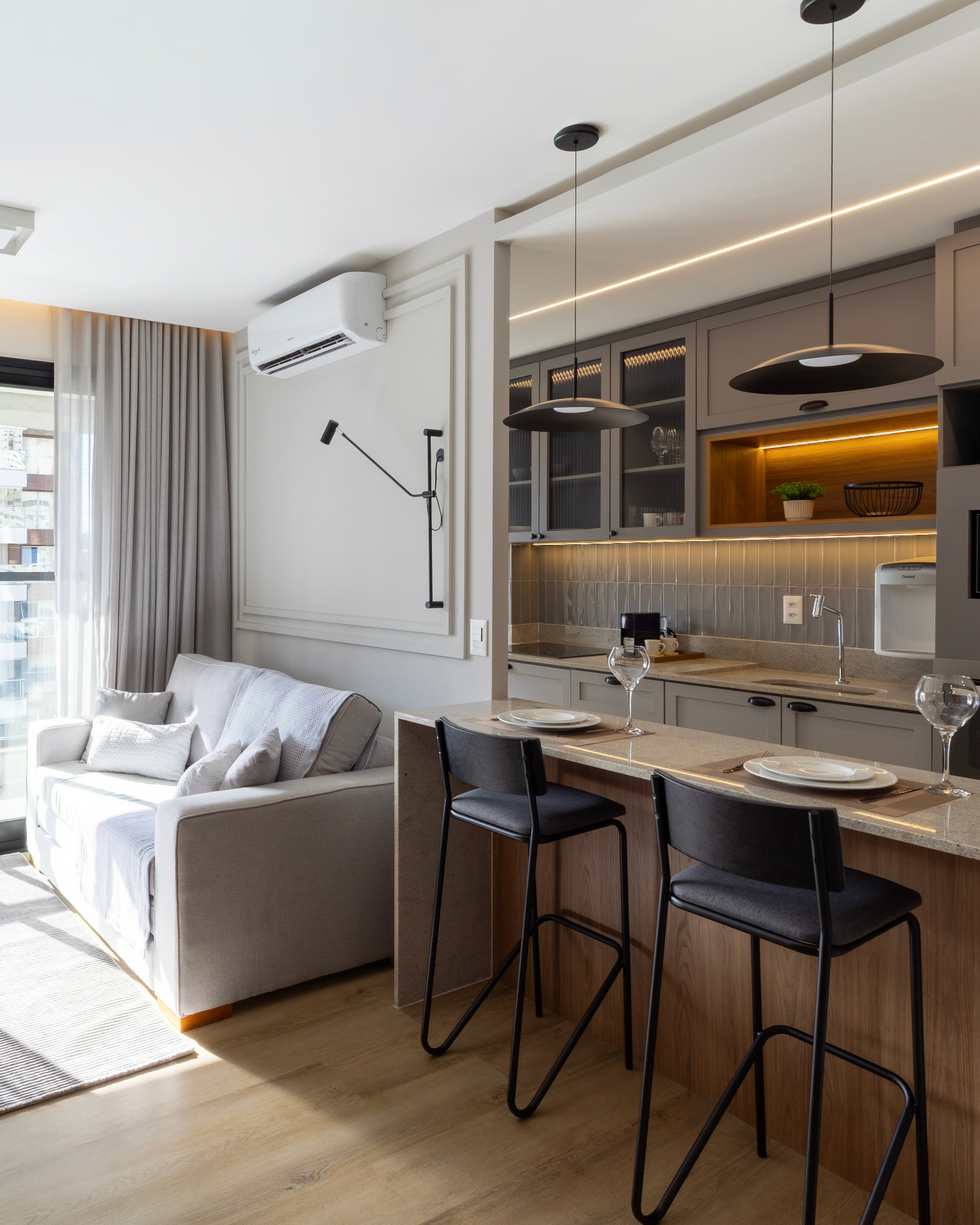 Estiloso Apartamento no Cambuí — apartamento mobiliado HostOne no Cambuí, Campinas